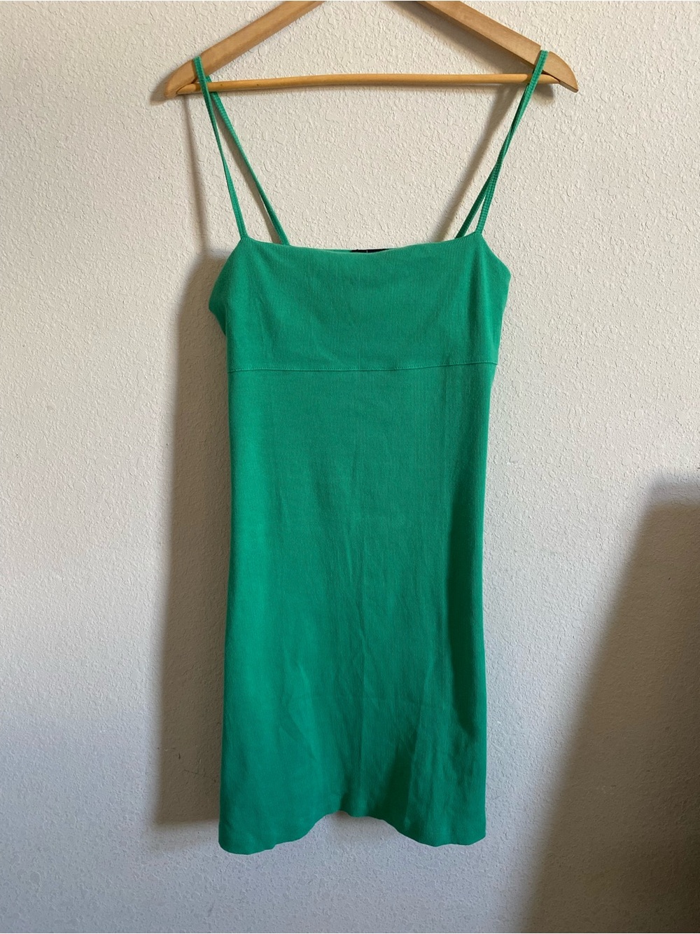 Moda International Vintage Y2K Cotton Rib Dress